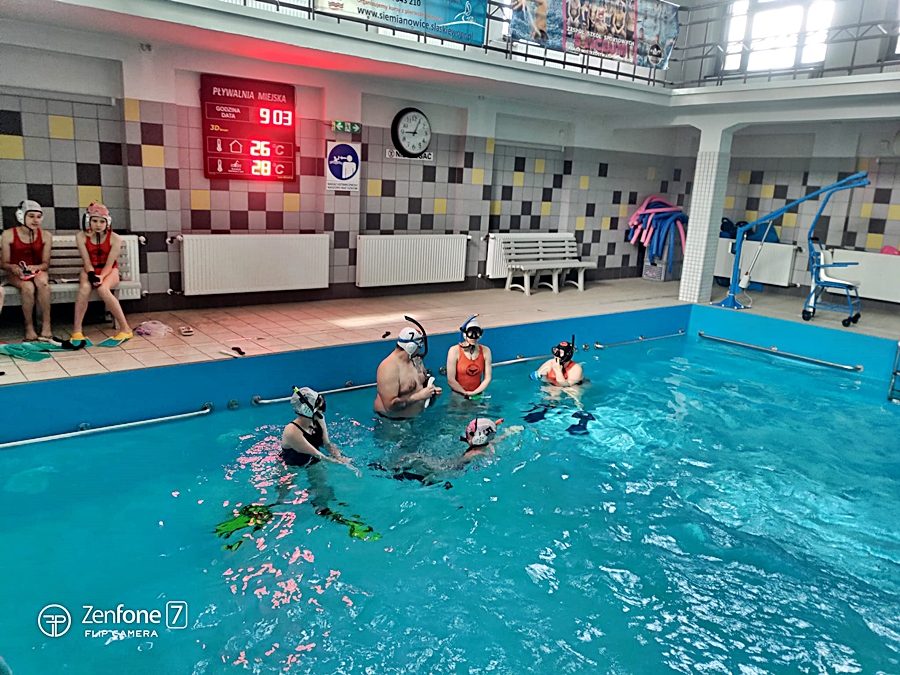 Hokej pod wodą Walenie Siemianowice Śląskie 10 VI 2023. Koniec Walenia czyli Amatorska Liga Hokeja Pod Wodą